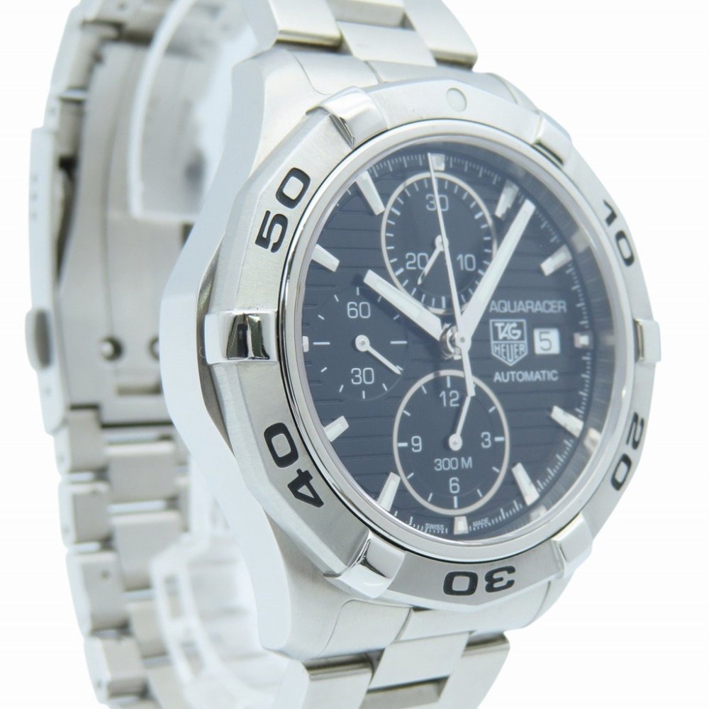 TAG Heuer Aquaracer Chronograph CAP2110 Automatic Watch, Stainless Steel, Bla... - Picture 3 of 7